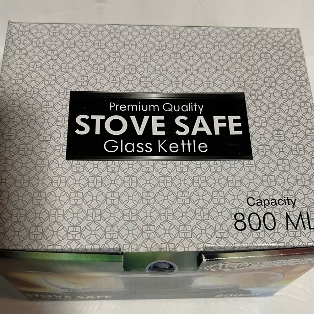 Uniware Glass Kettle with Infuser - 800 ML New with Box